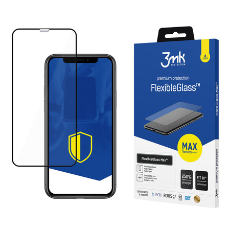 Szkło hartowane 3MK Flexible Glass Max IPHONE XS MAX