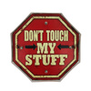 Znak Metalowy RETRO LED Don't Touch Forever Light