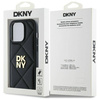 Original Case IPHONE 14 PRO MAX DKNY Quilted Stack Logo (DKHCP14XPQDSLK) black