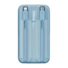 Powerbank Baseus Comet z kablem USB do USB-C, 10000mAh, 22.5W (niebieski)