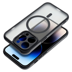Futerał FULL MATTE MAG COVER kompatybilny z MagSafe do IPHONE 17 Pro czarny