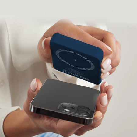 Powerbank SBS TEBB5000MAG1CB 5000 mAh compatible with MagSafe - blue