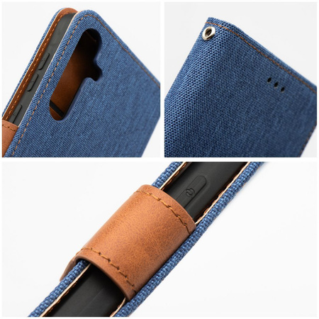 Kabura JEANS Book do SAMSUNG A35 5G niebieski