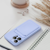 Futerał CARD CASE do IPHONE 15 PRO fioletowy