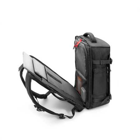TECH-PROTECT DEFENDER S40 RYANAIR & WIZZAIR TRAVEL LAPTOP CABIN BACKPACK 20L 40x20x25 BLACK