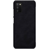 Nillkin Qin skórzana kabura etui Samsung Galaxy A03s czarny