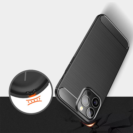 Back Case CARBON do XIAOMI REDMI NOTE 11 PRO PLUS 5G Czarny