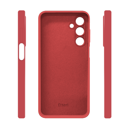 Nakładka Etteri Silicone Mag case do iPhone 17 Pro malinowa