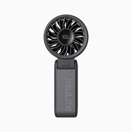 Mini wentylator Jisulife Handheld Fan Life7 3600mAh przenośny wiatraczek USB - czarny