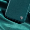 Nillkin Qin Cloth Pro Case Hülle für iPhone 14 Plus Kamera Cover Holster Cover Flip Case Blau