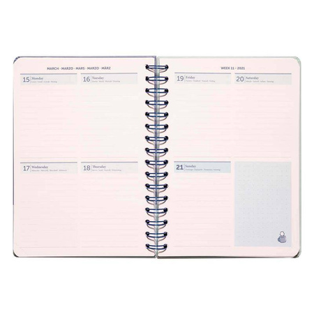 Line Friends - Kalendarz / Planner 2020/2021 A5