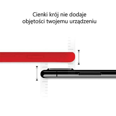MERCURY SILICONE CASE SAMSUNG A34 5G RED / CZERWONY
