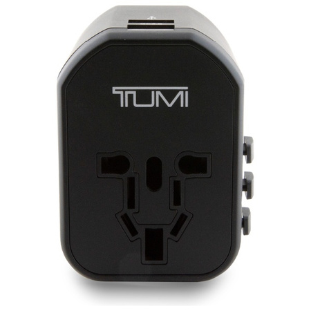 TUMI TUTA20WMSLK Travel Adapter 20W       USB-C / 2xUSB-A czarny/black
