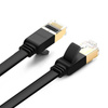 UGREEN Ethernet RJ45 Flat network cable , Cat.7, STP, 0.5m (Black)