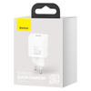 Baseus Super Si 1C fast wall charger USB Type C 30 W Power Delivery Quick Charge white (CCSUP-J02)