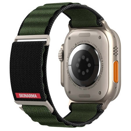 Skinarma pasek Kobu Apple Watch Ultra     49/45/44mm oliwkowy/olive