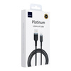WiWU - Kabel USB serii Platinum Wi-C019 USB A do Lightning 3A 1,2m - czarny