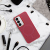 Futerał FRAME MAG COVER kompatybilny z MagSafe do SAMSUNG A55 magenta