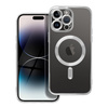 Futerał Electro Mag Cover kompatybilny z MagSafe do IPHONE 14 PRO MAX srebrny