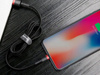 Baseus Cafule Cable - Kabel połączeniowy USB do Lightning, 2.4 A, 1 m (czerwony/czarny)
