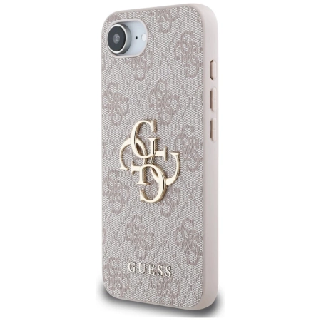 Guess 4G Big Logo iPhone 16e Hülle - Rosa