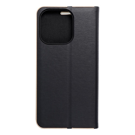 Kabura LUNA Book Gold do IPHONE 15 Pro czarny