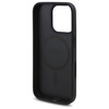 Original Case IPHONE 16 PRO MAX Guess Hardcase 4G Flowers Print MagSafe (GUHMP16XP4ROPEMCK) black
