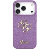 Guess Fixed Glitter Big 4G case for iPhone 17 Pro - purple