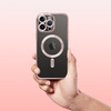 Futerał Electro Mag Cover kompatybilny z MagSafe do IPHONE 11 PRO złoty róż