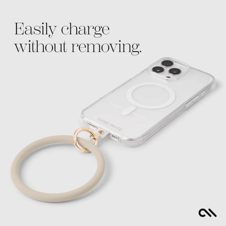 Case-Mate Phone Bangle - Brelok / bransoletka na nadgarstek do smartfona (Nude)