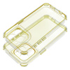 Futerał MATRIX CLEAR do IPHONE 16 żółty