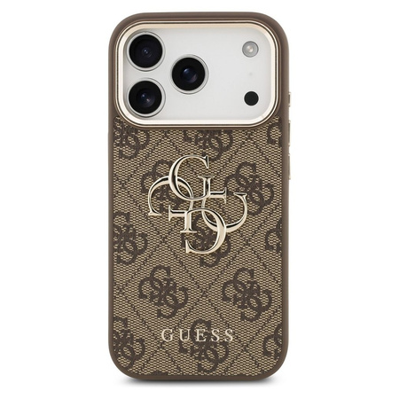 GUESS futerał do IPHONE 17 Air GUHCP17M4GMGCGR (PU W/ Big 4G Classic Logo) złoto czarny