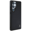 Original Case SAMSUNG GALAXY S25 ULTRA Mercedes Leather Horizontal Debossed Curves MagSafe black