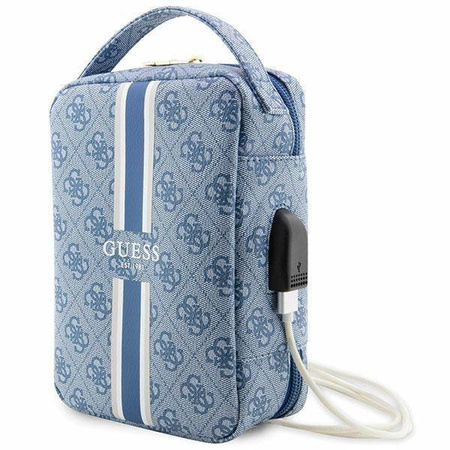 Guess Bag GUHBP4RPSB Organizer blau/blau 4G bedruckte Streifen