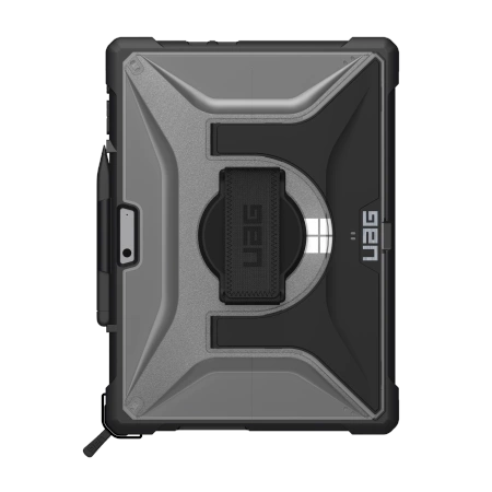 Etui UAG Plasma na Microsoft Surface Pro 9 / 10 / 11 z podstawką oraz paskiem - szaro-czarne