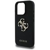 Etui IPHONE 16 PRO Guess Grained Big 4G Logo Small Classic Logo czarne