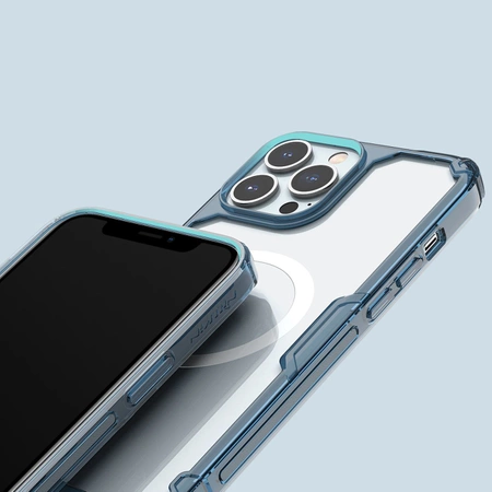 Nillkin Nature Pro Magnetic Case iPhone 14 Pro Max magnetic case MagSafe blue