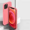 Case IPHONE 14 PLUS Matte Silicone Mercury Soft Jelly light pink