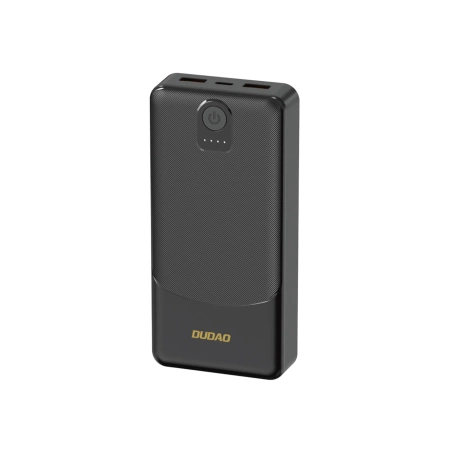 Powerbank Dudao K10 10000mAh 2.4A 2 x USB-A - schwarz