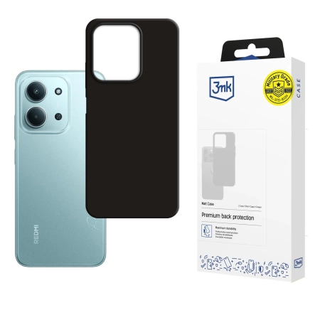 3mk Matt Case für Xiaomi Redmi 15C - schwarz