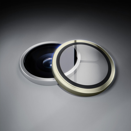 Apple iPhone SE4/16E - 3mk Lens Protection Pro Gold