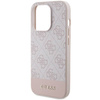 Oryginalne Etui APPLE IPHONE 15 PRO Guess Hardcase 4G Stripe Collection (GUHCP15LG4GLPI) różowe