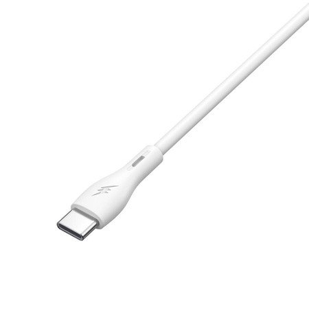 Ładowarka sieciowa MOONX MC01, USB, 10.5W, 2.1A + kabel USB-C biała