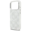 Etui Karl Lagerfeld IML KL Monogram MagSafe na iPhone 17 Pro - białe