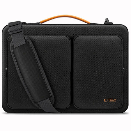 TECH-PROTECT DEFENDER BAG LAPTOP 13-14 BLACK/ORANGE