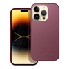Futerał Roar Matte Glass Case - do iPhone 14 Pro bordowy