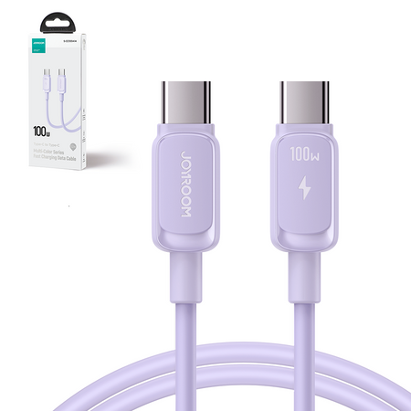USB C - USB C Cable 100W 1.2m Joyroom S-CC100A14 - Purple