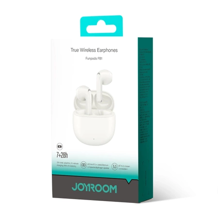 TWS Joyroom Funpods Series JR-FB1 Bluetooth 5.3 kabellose Kopfhörer – Beige