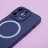 Nakładka Silicon Mag do iPhone 16 Pro 6,3&quot; ciemnoniebieska