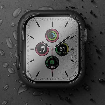 Etui APPLE WATCH 7 / 8 (45MM) UNIQ Nautic czarno-białe